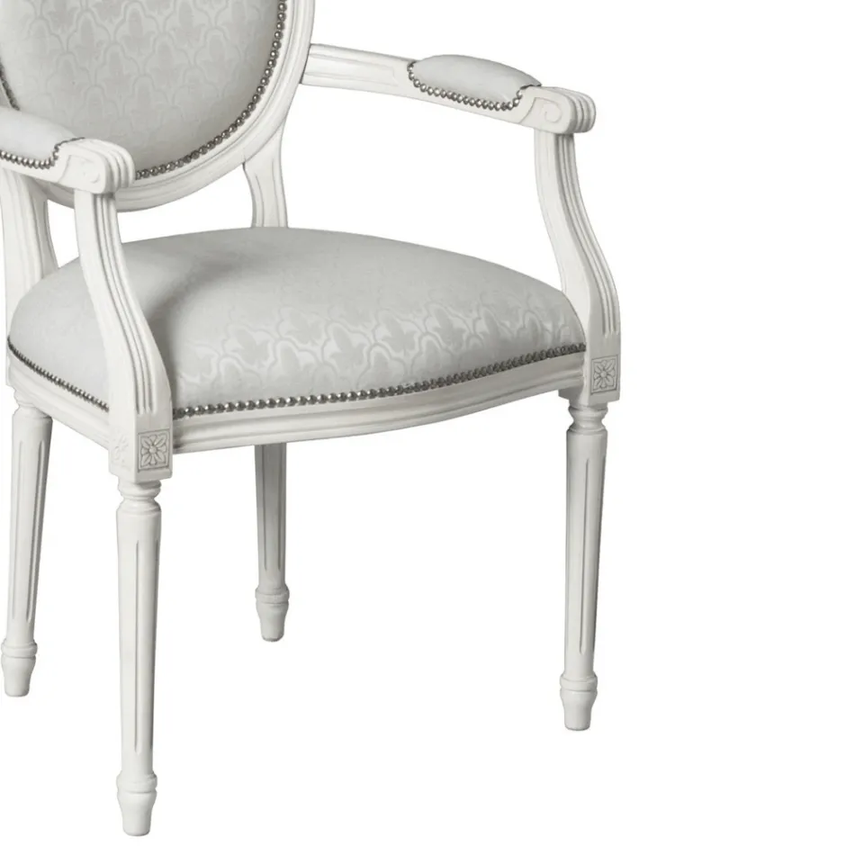 Cadeira de faia acolchoada com espuma de borracha fabricada na Itália - Occhio Viadurini