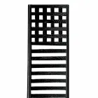 Cadeira em Cinza Pintada de Preto com Assento em Algodão Made in Italy - Merapio Viadurini