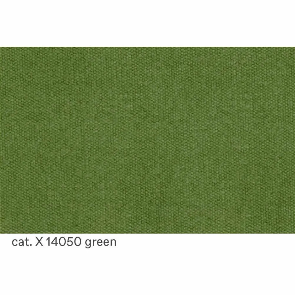 Cadeira em Cinza Pintada de Preto com Assento em Algodão Made in Italy - Merapio Viadurini