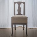 Cadeira em faia lacada de faia made in Italy, Kimberly, 2 pedaços