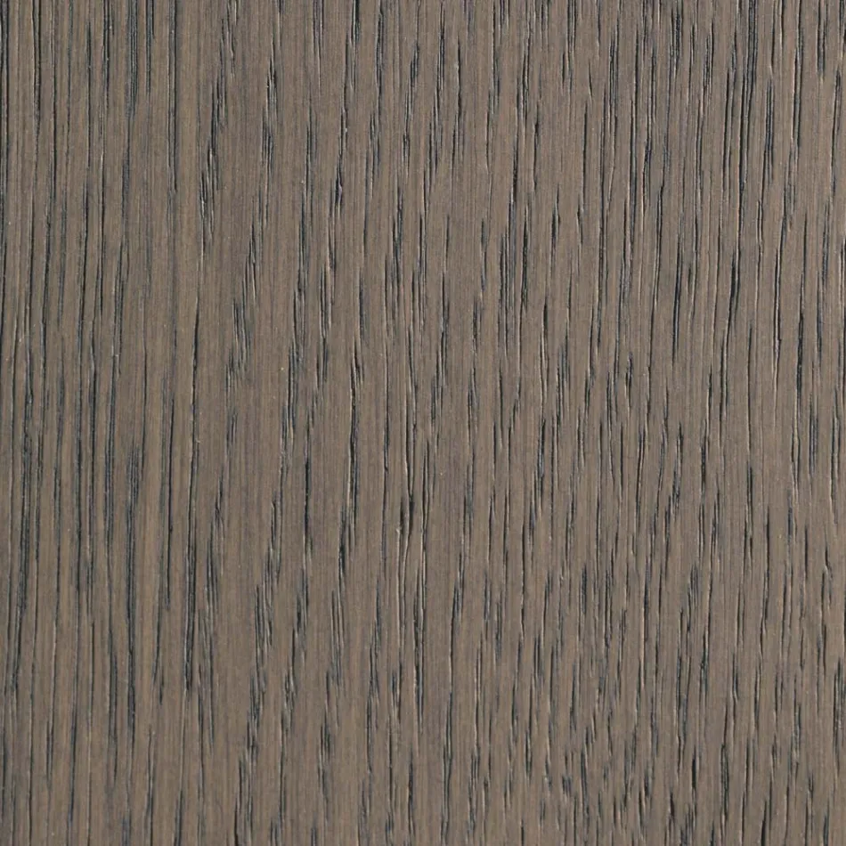 Cadeira de madeira e assento de couro ecológico com botões de design italiano - Mircea Viadurini