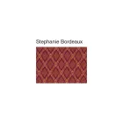 Cadeira em Madeira e Tecido Design Clássico Encosto Cruzado - Debussy Viadurini