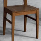 Cadeira em Masello Beech Wood Kitchen Design Made in Italy - Sofia Viadurini