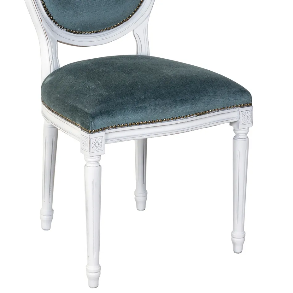 Cadeira em Madeira Maciça de Faia e Assento em Espuma de Borracha Fabricado na Itália - Lamiral Viadurini