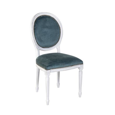 Cadeira em Madeira Maciça de Faia e Assento em Espuma de Borracha Fabricado na Itália - Lamiral Viadurini