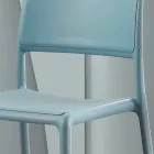 Cadeira de resina e fibra de vidro de design moderno feita na Itália Ravenna Viadurini