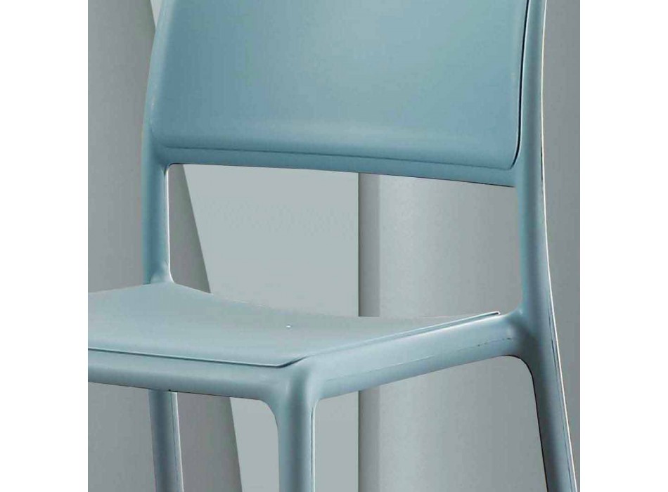 Cadeira de resina e fibra de vidro de design moderno feita na Itália Ravenna Viadurini