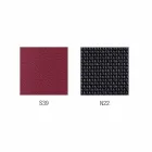 Mina cadeira de couro semidirecional e operativa fabricada na Itália Viadurini