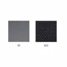 Mina cadeira de couro semidirecional e operativa fabricada na Itália Viadurini