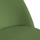 Cadeira de veludo e estrutura metálica em diferentes acabamentos - Penna Viadurini