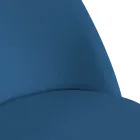 Cadeira de veludo e estrutura metálica em diferentes acabamentos - Penna Viadurini