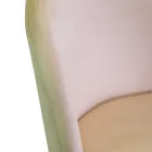 Cadeira de veludo e estrutura metálica em diferentes acabamentos - Penna Viadurini