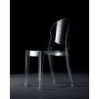 Cadeira Empilhável Interior ou Exterior em Policarbonato Transparente – Pianeta Viadurini
