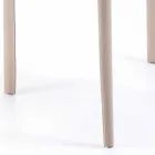 Cadeira de design moderno H88,5cm made in Italy Carly Viadurini