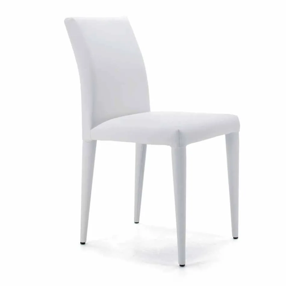 Cadeira Living Totalmente Estofada Fabricada na Itália - Marziana Viadurini