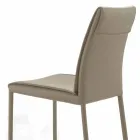 Cadeira moderna acolchoada e estofada fabricada na Itália - Monnalisa Viadurini
