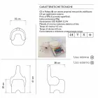 Cadeira Luminosa para Criança, Led RGBW Recarregável, 2 Peças - Tino by Myyour Viadurini
