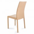 Cadeira de design moderno, feita na Itália, Jamila, para sala de jantar