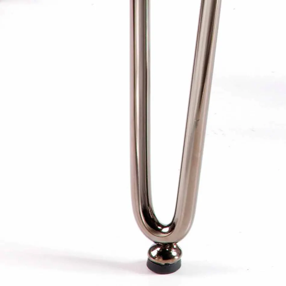 Cadeira moderna em couro ou imitação de couro para sala de jantar ou cozinha Maha Viadurini