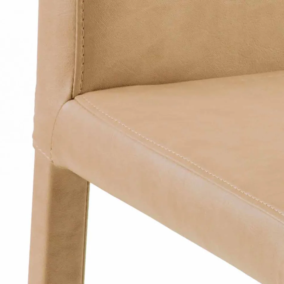 Jamila moderna cadeira de sala de jantar, feito à mão na Itália Viadurini