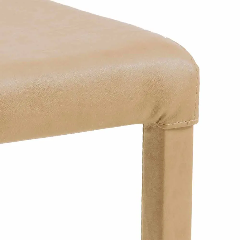 Jamila moderna cadeira de sala de jantar, feito à mão na Itália Viadurini