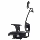 Cadeira operativa e semi-executiva em tecido produzido na Itália Mina Viadurini