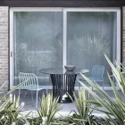 Cadeira de metal empilhável para exterior made in Italy 2 peças - simplesmente Viadurini