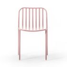 Cadeira de metal empilhável para exterior made in Italy 2 peças - simplesmente Viadurini