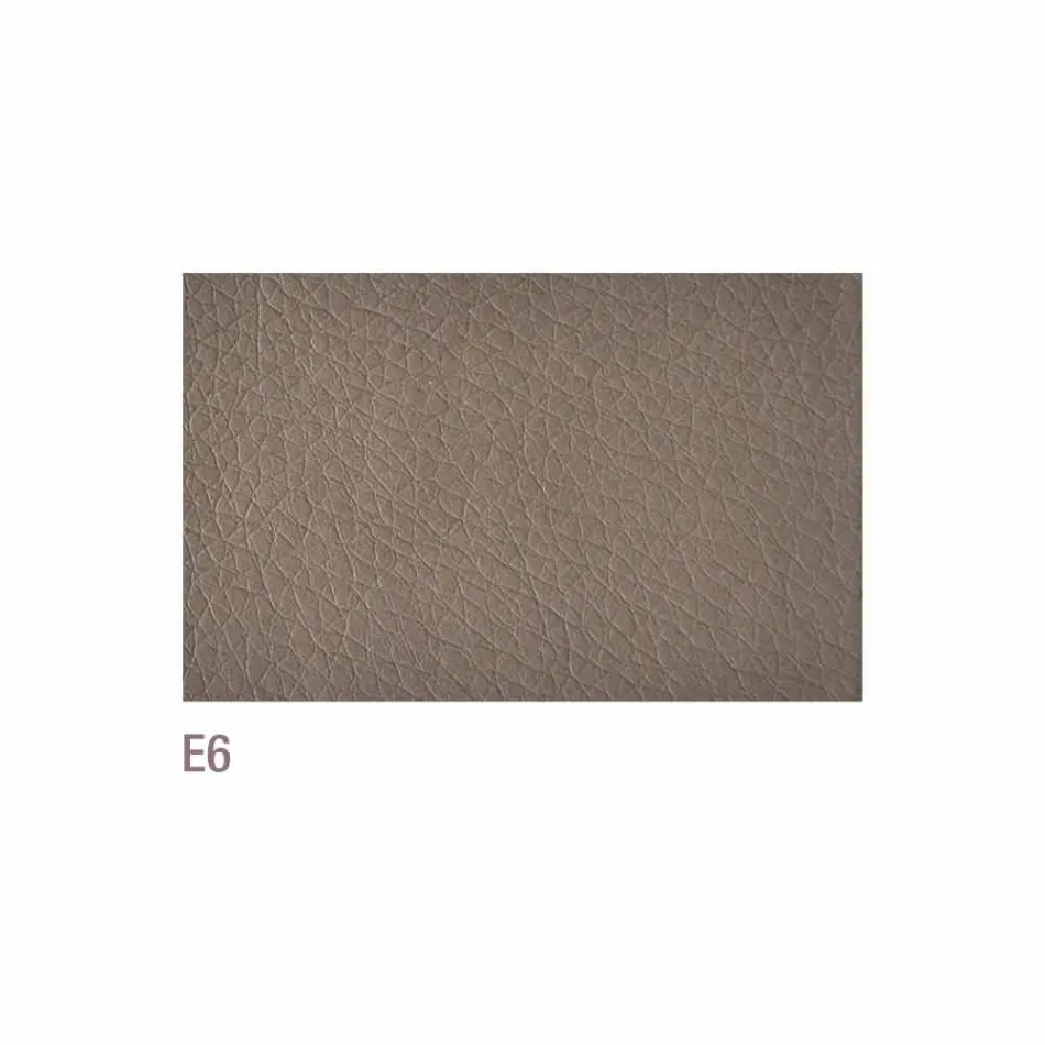 Cadeira de jantar Abbie faux couro design, made in Italy Viadurini