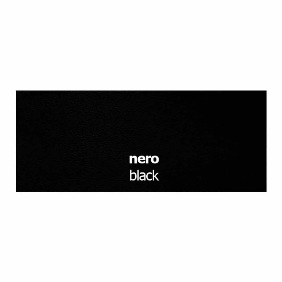 Cadeira da sala de jantar em ecoleather e metal made in Italy, 2 peças - selênio Viadurini