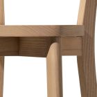 Cadeira Sala de Jantar em Freixo e Madeira Maciça Made in Italy - Alima Viadurini
