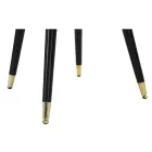 Cadeira da Sala de Jantar em Madeira com Assento forrado em Tecido - Latina Viadurini