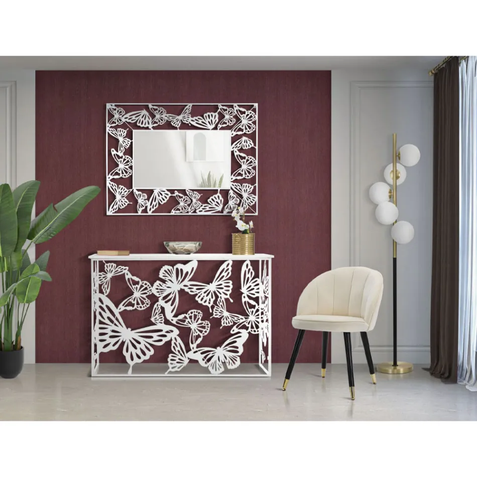 Cadeira da Sala de Jantar em Madeira com Assento forrado em Tecido - Latina Viadurini