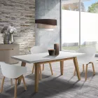 Cadeira Sala de Jantar em Polipropileno e Metal 4 Peças - Severina Viadurini