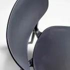 Cadeira de sala de jantar empilhável de polipropileno, 4 peças - Zagreb Viadurini