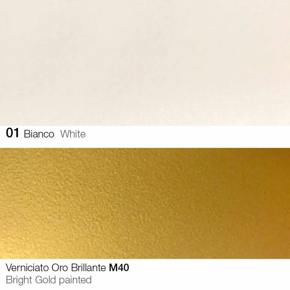 Cadeira de tecido para sala de jantar com pés dourados Made in Italy - Marchesi Viadurini