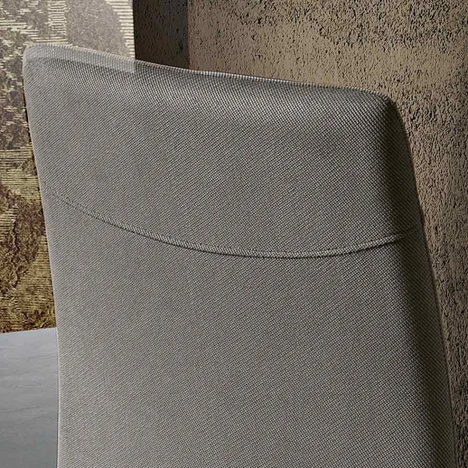 Cadeira moderna de tecido para sala de jantar fabricada na Itália, Porzia Viadurini