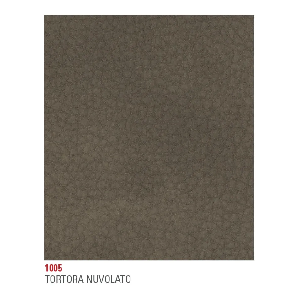 Cadeira de sala de jantar estofada em couro ecológico fabricada na Itália, 2 peças - belga Viadurini