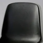 Cadeira de sala de reunião ou sala de conferência moderna em metal e ABS preto - Zetica Viadurini