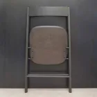 Cadeira Dobrável em Metal e Madeira de Carvalho 2 Peças Made in Italy - Roberta Viadurini