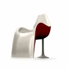 Cadeira / Poltrona Design em Adamantx® Helled Made in Italy Viadurini