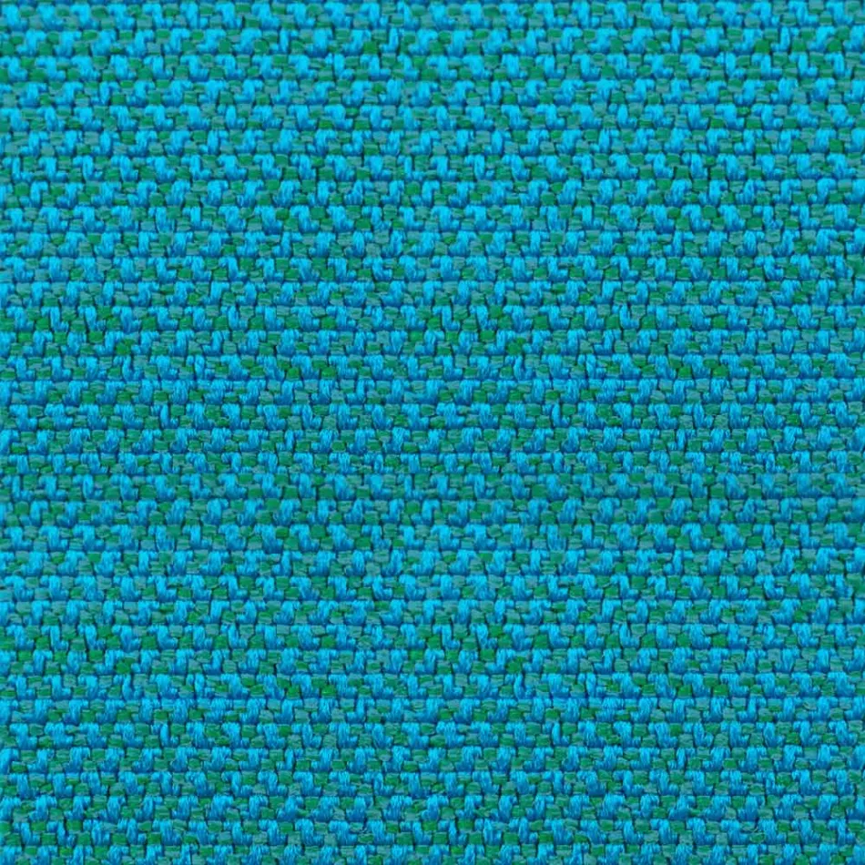 Cadeira de tecido fino com base metálica fabricada na Itália, 2 peças - Molde Viadurini