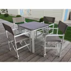 Cadeira Diretora Dobrável em Tela Made in Italy, 2 Peças - Susy Viadurini