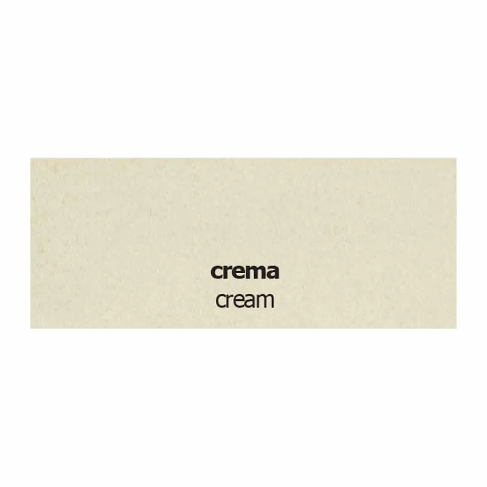 Cadeira estofada de couro com estrutura de metal Made in Italy, 2 peças - zinco Viadurini