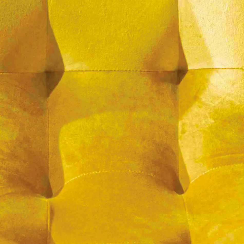 Cadeira estofada de veludo resistente a manchas para sala de jantar, 4 peças - Kylie Viadurini