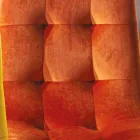 Cadeira estofada de veludo resistente a manchas para sala de jantar, 4 peças - Kylie Viadurini