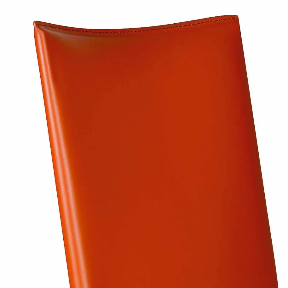 Cadeira de sala de jantar de design moderno, H88,5cm, África, fabricada na Itália Viadurini