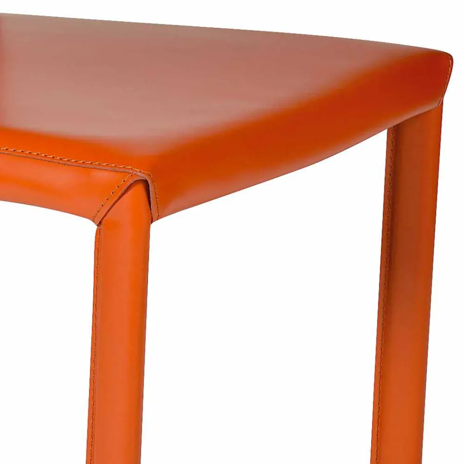 Cadeira de sala de jantar de design moderno, H88,5cm, África, fabricada na Itália Viadurini