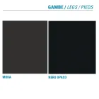 Cadeira Sala de Jantar Sentado em Microfibra Made in Italy, 2 Peças - Camelia Viadurini