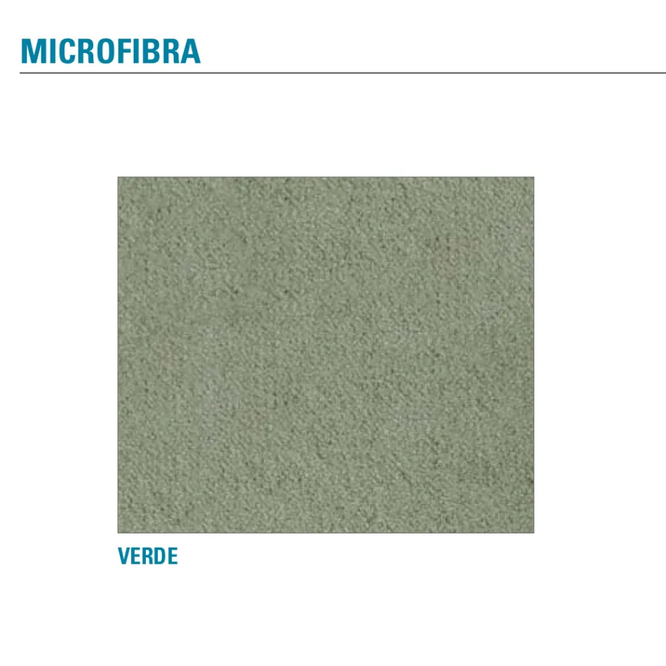 Cadeira Sala de Jantar Sentado em Microfibra Made in Italy, 2 Peças - Camelia Viadurini